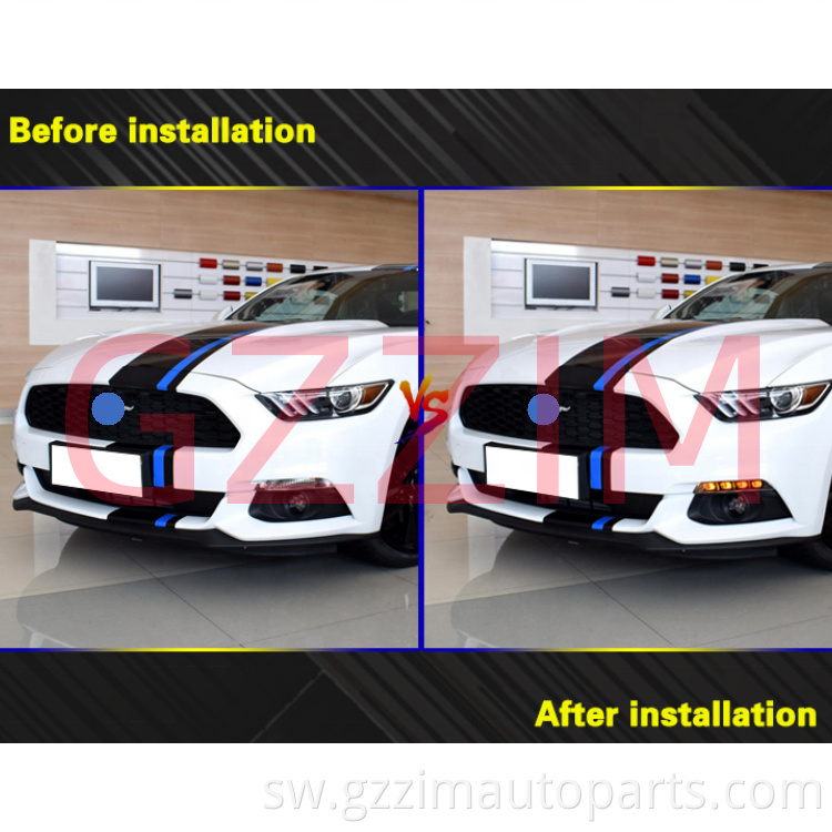 Sehemu za gari za gari wakati wa mchana zinazoendesha taa za LED za LED kwa Mustang 2015-2017